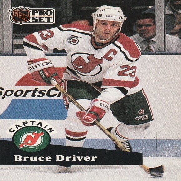 Bruce Driver New Jersey Devils NHL Hockey Card Collection - 8 Card Set - Picture 4 of 9